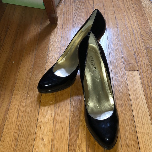 Guess Shoes - Guess black high heels.